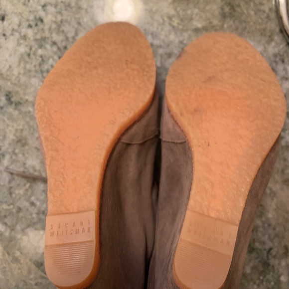 Stuart Weitzman suede hidden platform shoes - Picture 6 of 6